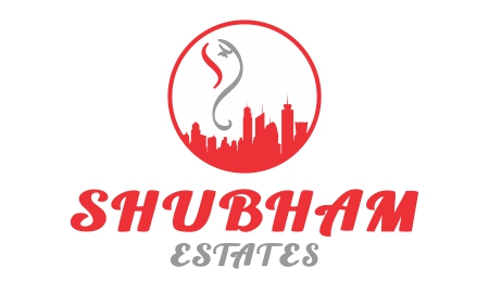 shubham estates logo design by active media 9