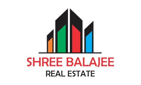 shree balajee real estate logo design by active media 9 