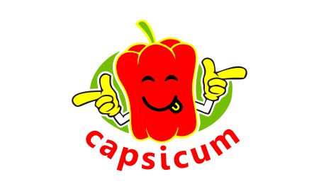 capsicum logo design by active media 9