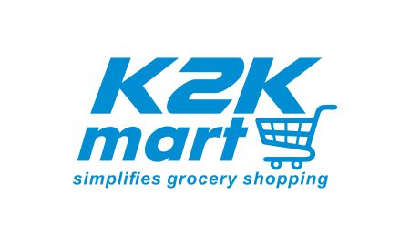k2k mart logo design by active media 9