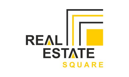real estate square logo design by active media 9