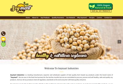 soymart 100% vegan natural and fresh soy products manufacturer website