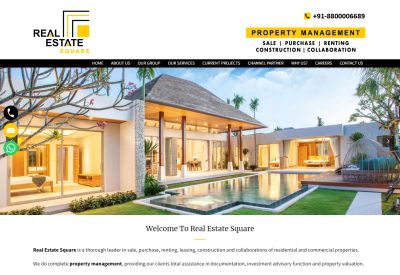 real estate square complete property management solutions website